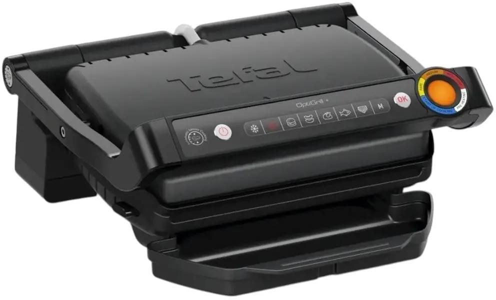 Электрогриль Tefal Optigrill+ GC717810,  черный и серый [7211005185]